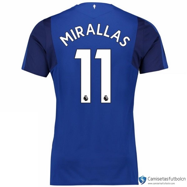 Camiseta Everton Primera equipo Mirallas 2017-18